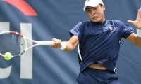 快勝で初戦突破 20歳誕生日飾る