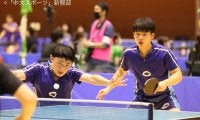 インカレ団体ベスト８、念願のベスト４ならずも成長の糧にー全日本大学総合卓球選手権大会・団体の部
