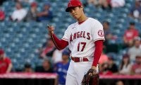 【MLB】大谷翔平がゲレーロJr.を三振斬り！　米記者喝采「本塁打王が2位を三振に打ち取った」