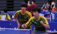 男子学校対抗2回戦、シード校が続々勝利　注目カードは希望が丘に軍配＜卓球・インターハイ＞