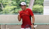 インカレがついに開幕！　男子シングルス１回戦は全選手が勝利し、幸先のいいスタートを切る