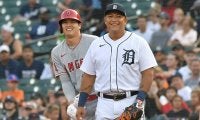 【MLB】大谷翔平、仲良しカブレラの息子ら4人とパシャリ　父似の姿に米反響「これ大好き」