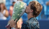 ズベレフが鬼門の大会で優勝！ルブレフを1時間弱で退ける［ATP1000 シンシナティ］