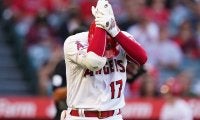 【MLB】大谷翔平、150キロ剛速球が右手直撃も「大丈夫だ」　指揮官は9・1ヤ軍戦登板を示唆