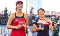 青柴ペア決勝8連勝！二宮ペアは準優勝［WTA250 クリーブランド／シカゴ］
