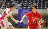 女子日本代表がシャンソン化粧品に辛くも勝利…山本麻衣が4本の3P含む18得点の活躍