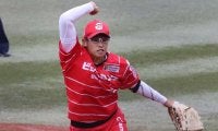 上野由岐子「球場に足を運んでもらえるように」　五輪から40日、2回0封に納得顔