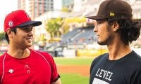 【MLB】大谷翔平の「ガタイがやべえ」　2人並ぶと際立つデカさ「ダルビッシュが細く見える…」