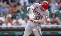 【MLB】大谷翔平、一塁ベース直撃内野安打で3戦ぶり安打　ゲレーロJr.に追いつけるか