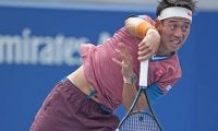 錦織圭が18歳コダットと練習、サーブ動画を公開