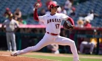 【MLB】大谷翔平との投げ合いは「いいバトルができた」　7回1安打0封のア軍右腕は満足気