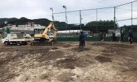 集中豪雨で埋もれたグラウンド　保護者総出で復旧にあたった佐賀ビクトリーの想い