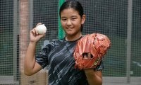 ジャイアンツJr.に女子で初選出　最速114キロのスーパー小学生が描く未来図