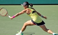 土居美咲、ストレートで敗戦。シルステアの低く速いフラットを攻略できず [BNPパリバ・オープン]