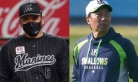 V争い展開…ロッテ井口＆燕・高津両監督に“金言”　MLB時代の恩師「正直でいろ」