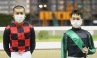 【YJSトライアルラウンド川崎】勝利の古岡騎手と七夕騎手
