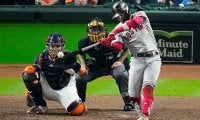 【MLB 優勝決定S】また松井秀喜に並ぶメジャー史上2人目快挙！　Rソックス外野手が怒涛の“8長打”