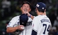 松坂大輔に交代告げた西口コーチが惜別「ストライクが1球多いので僕の勝ちかな」
