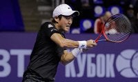 西岡良仁、過去2戦2勝のマクドナルドに初黒星で初戦敗退[VTBクレムリン・カップ]