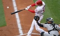 大谷翔平、今季46発をMLB公式が“格付け”　1位は「歴史的シーズンを予兆させた」一撃