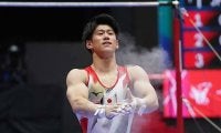 メダルなしの6位内村航平に敬意　橋本大輝、直接対決に勝利も「貴重な時間に感謝」