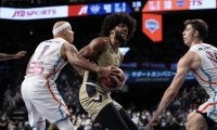 終始広島を圧倒した琉球が同地区上位対決で30点差快勝…クーリーが13得点17リバウンド