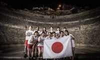 女子バスケ日本代表幻想美！　FIBA女子アジアカップ5連覇記念ローマ円形劇場の写真が美しい