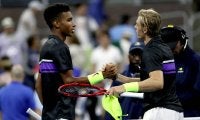 オジェ アリアシム、100勝をケーキでお祝い。マレーは準々決勝敗退［ATP250 ストックホルム］