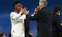 劇的勝利のマドリー、アンチェロッティ監督は逆転弾のヴィニシウス称賛　「質の高さで私を驚かせた」