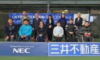 全日本選抜車いすテニスマスターズ、鈴木康平、深澤美恵、菅野浩二が優勝