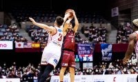 川崎が大阪の猛追を振り切り先勝…藤井が21得点、米須も今季初出場初得点を記録