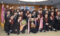 春高バレー　静岡代表「守って粘る」清水桜が丘、守備強化で強豪挑む富士見