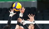 春高バレー　女子１回戦　富士見（静岡）善戦も及ばず
