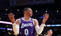 レイカーズOBマジックのツイートに、ウェストブルックは「俺が反応することはない」