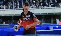 張本美和、4種目での上位進出目指す「自分が向かっていく気持ちを忘れずに」＜全日本卓球2022＞