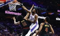 エンビードの活躍でシクサーズが白星…トンプソンは復帰後最多33得点をマーク／NBA
