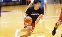 河村勇輝、初の日本代表でトム・ホーバスHCにアピール。「やっとスタートラインに立てた。チャンスはある」