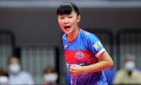 13歳の“怪童”張本美和、Tリーグ選手ランク「AA」に昇格　今季シングルス5勝