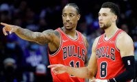 ブルズのラビーンがデローザンとの共闘に自信「現時点で僕らがNBAのベストデュオ」