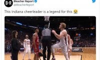 大学バスケの試合救った女性チアリーダーに全米絶賛　再生900万「スーパーヒーローだ」