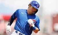 【MLB】鈴木誠也、待望のメジャー初アーチで満面の笑み　3打数1安打2打点でOPS.717