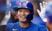 【MLB】鈴木誠也、メジャー初安打が2ラン　OP戦4試合11打席目で待望の快音に満面笑み