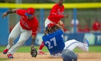 【MLB】今季は大谷翔平と盗塁王争い？　大減量したHRキング、ゲレーロJr.が驚きの“爆走”