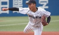 【大学野球】“緊急登板”の立大右腕が神宮初白星　先発の故障離脱をカバー「まさかこんな形で」
