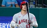 【MLB】大谷翔平、敵軍捕手“ささやき戦術”に苦戦？　9戦連続出塁もここまで3打数無安打
