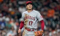 大谷翔平、12K完全未遂に米記者ざわつく「調べたけど、DH史上初」「全員から奪三振」