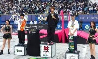 【X Games】男子スケートボード・ストリートは日本勢が表彰台を独占　堀米雄斗が金メダル