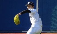 ロッテの「完全試合男」佐々木朗希が球審に詰め寄られた　連続アウトの大記録がストップした直後に物議