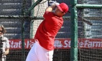 【MLB】大谷翔平、今季初の屋外フリーで140m豪快弾　柵越え率45％の打棒に同僚も驚愕