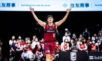 終盤の3Pで試合を決定づけた藤井祐眞「思いきり打って、決められて良かった」